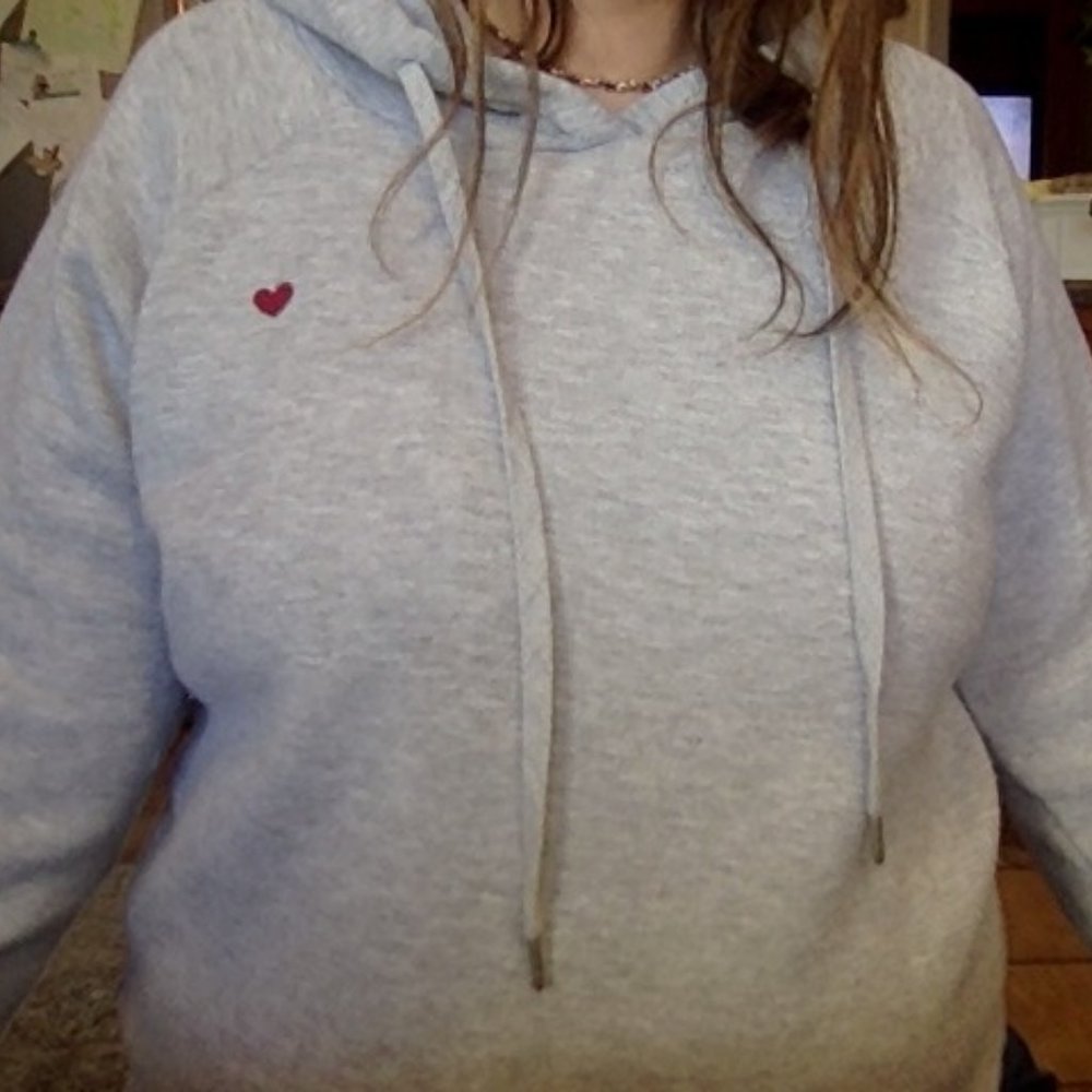 Hoodie with a heart